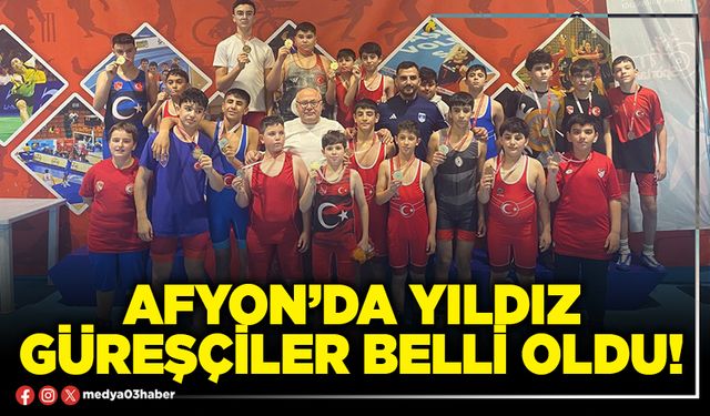Afyon’da yıldız güreşçiler belli oldu!