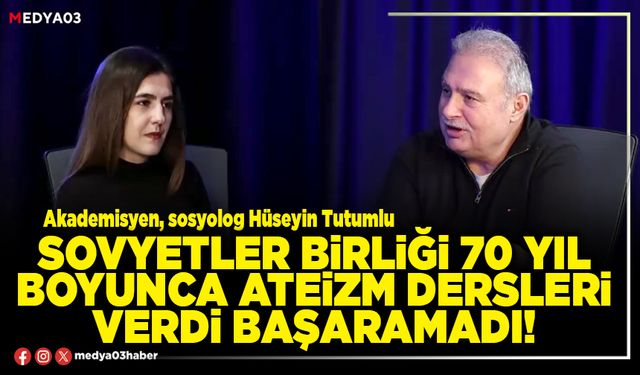Sovyetler Birliği 70 yıl boyunca ateizm dersleri verdi başaramadı!