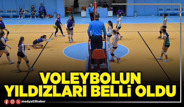 Voleybolun yıldızları belli oldu