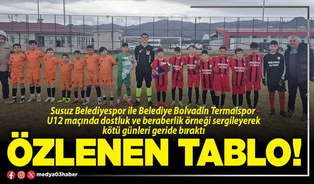Özlenen tablo!