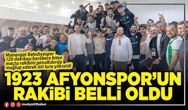 1923 Afyonspor’un rakibi belli oldu