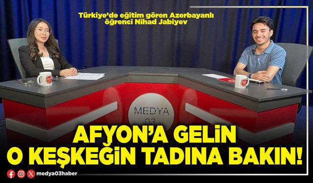 Afyon’a gelin o keşkeğin tadına bakın!