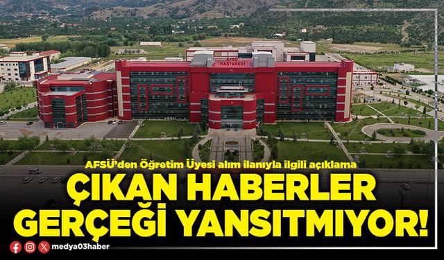 Çıkan haberler gerçeği yansıtmıyor!