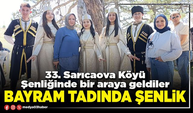 Bayram tadında şenlik