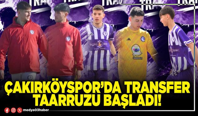 Çakırköyspor’da transfer taarruzu başladı!