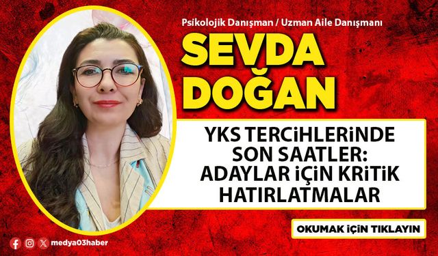 YKS Tercihlerinde Son Saatler: Adaylar İçin Kritik Hatırlatmalar