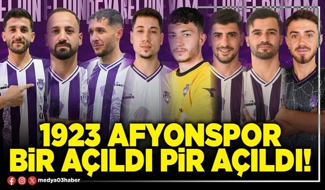 1923 Afyonspor bir açıldı pir açıldı!