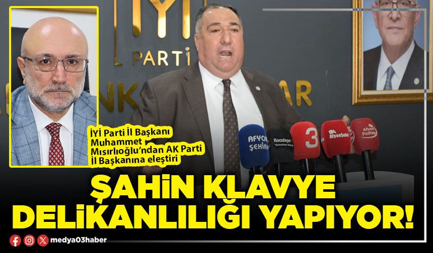 Şahin klavye delikanlılığı yapıyor!