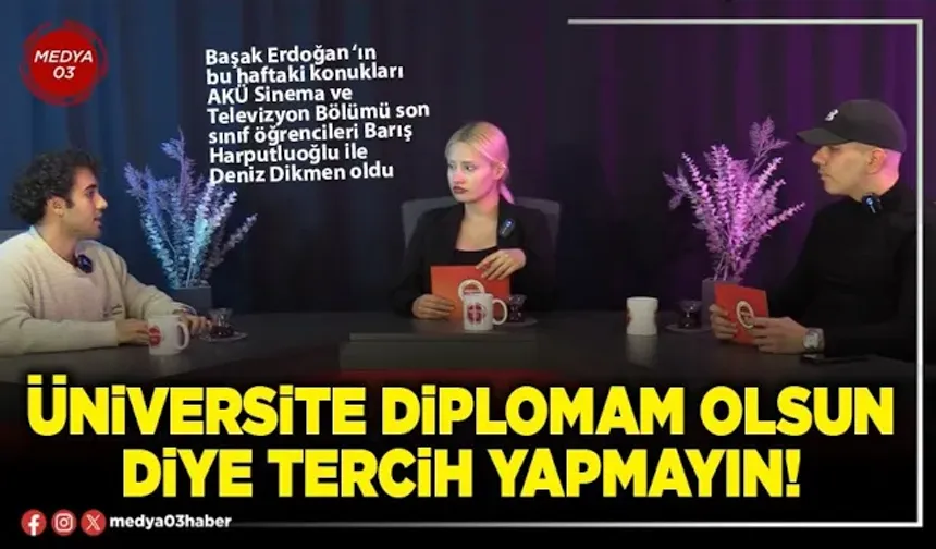 KAMPÜS GÜNLÜĞÜ - ÜNİVERSİTE DİPLOMAM OLSUN DİYE TERCİH YAPMAYIN!
