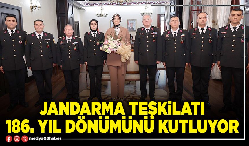 Jandarma teşkilatı 186. Yıl dönümünü kutluyor