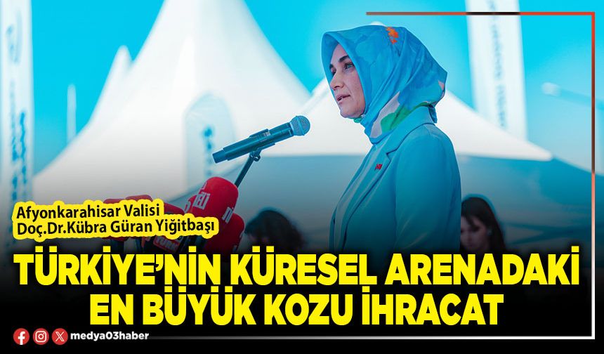 Türkiye’nin küresel arenadaki en büyük kozu ihracat