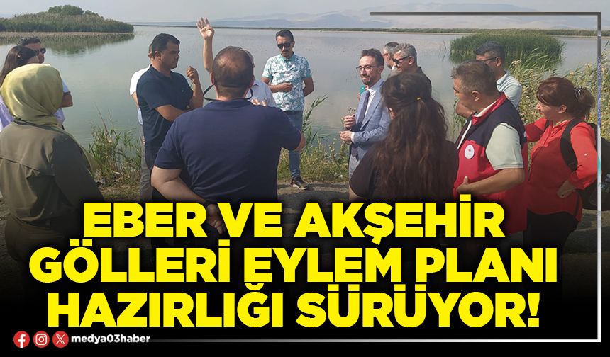 Eber ve Akşehir Gölleri Eylem Planı hazırlığı sürüyor!
