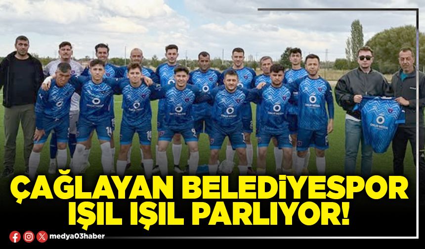 Çağlayan Belediyespor ışıl ışıl parlıyor!
