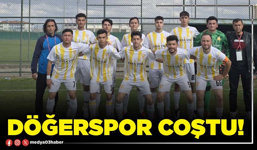 Döğerspor coştu!