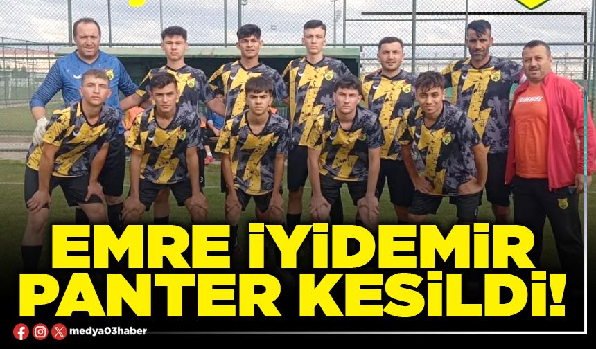 Emre İyidemir panter kesildi!