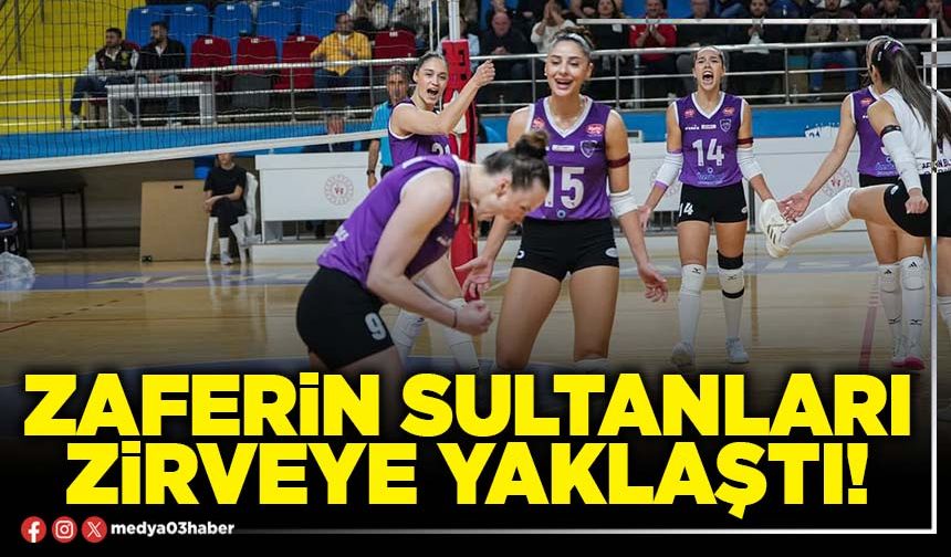 Zaferin sultanları zirveye yaklaştı!
