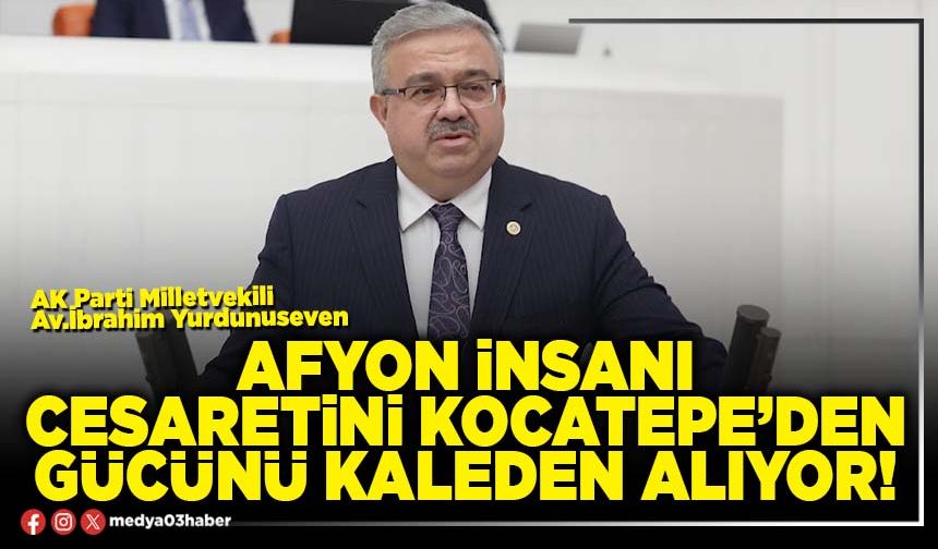 Afyon insanı cesaretini Kocatepe’den gücünü Kaleden alıyor!