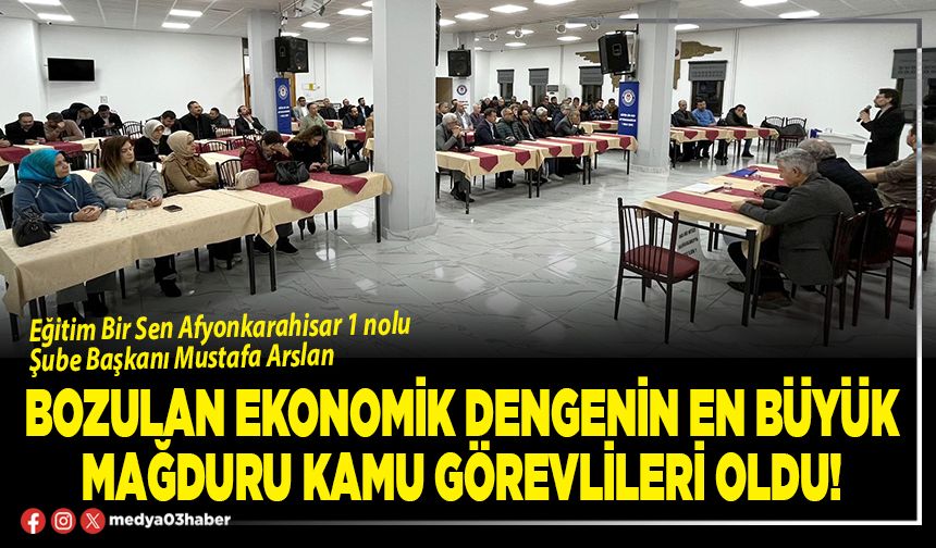 Bozulan ekonomik dengenin en büyük mağduru kamu görevlileri oldu!