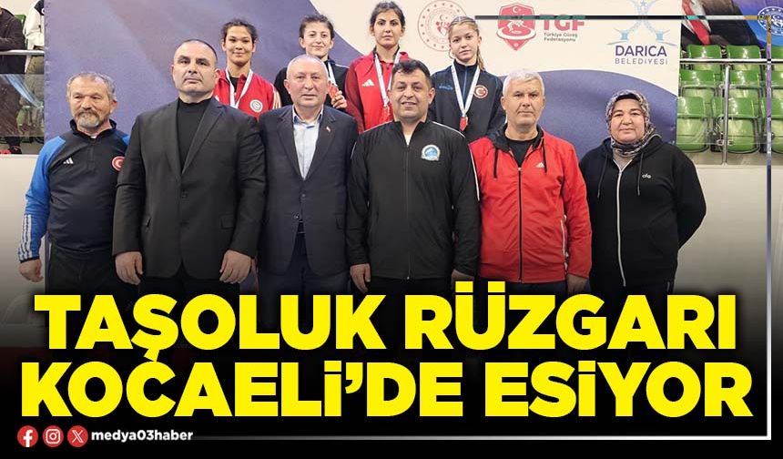 Taşoluk rüzgarı Kocaeli’de esiyor