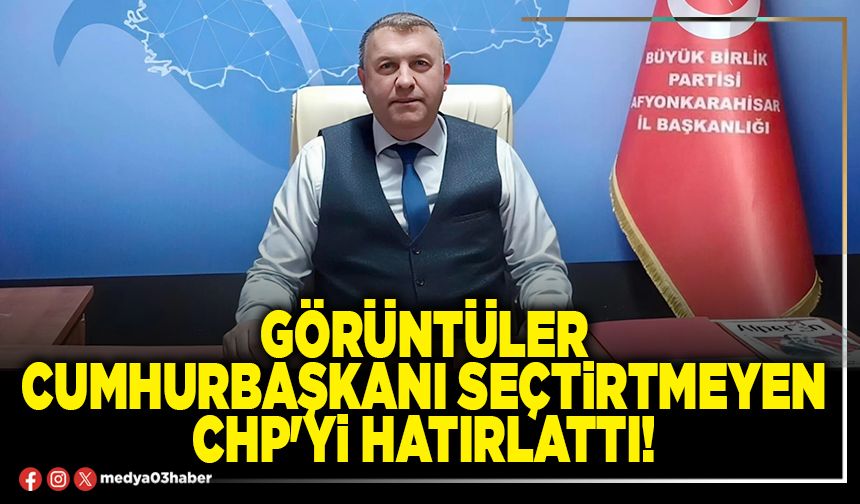 Görüntüler Cumhurbaşkanı seçtirtmeyen CHP'yi hatırlattı!