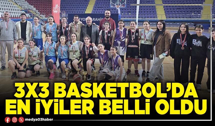3x3 Basketbol’da en iyiler belli oldu