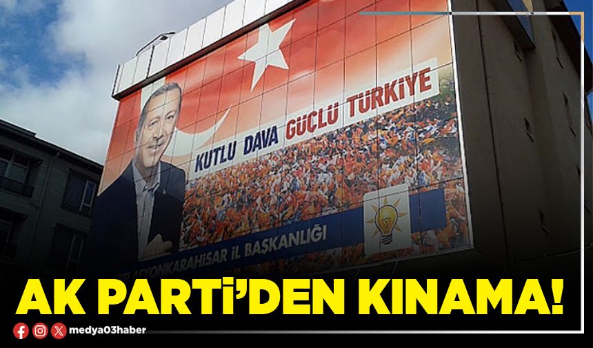 AK Parti’den kınama!