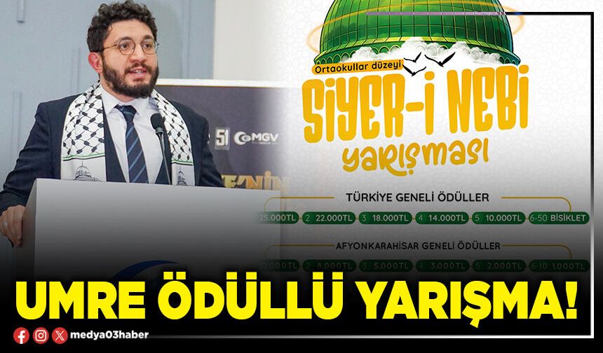 Umre ödüllü yarışma!