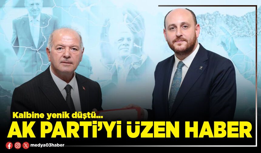 AK Parti’yi üzen haber