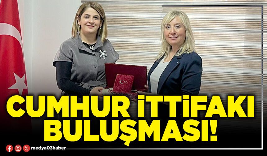 Cumhur ittifakı buluşması!