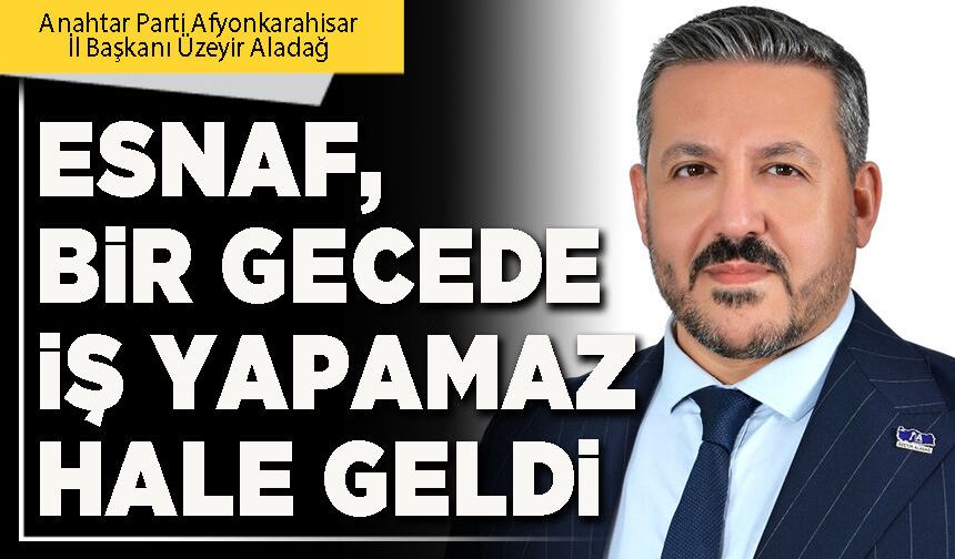 Esnaf, bir gecede iş yapamaz hale geldi