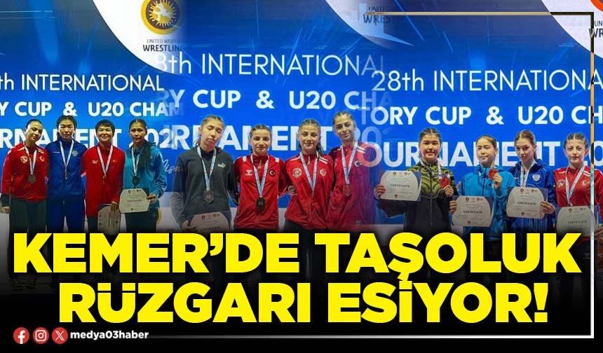 Kemer’de Taşoluk rüzgarı esiyor!