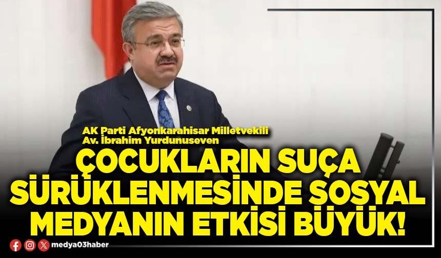 Çocukların suça sürüklenmesinde sosyal medyanın etkisi büyük!