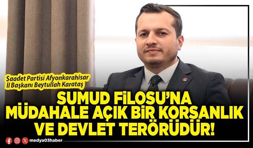 Sumud Filosu’na müdahale açık bir korsanlık ve devlet terörüdür!