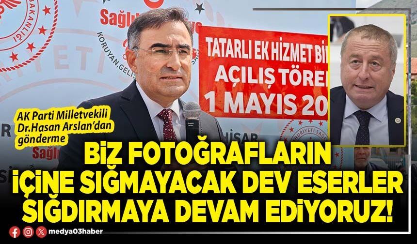 Biz fotoğrafların içine sığmayacak dev eserler sığdırmaya devam ediyoruz!