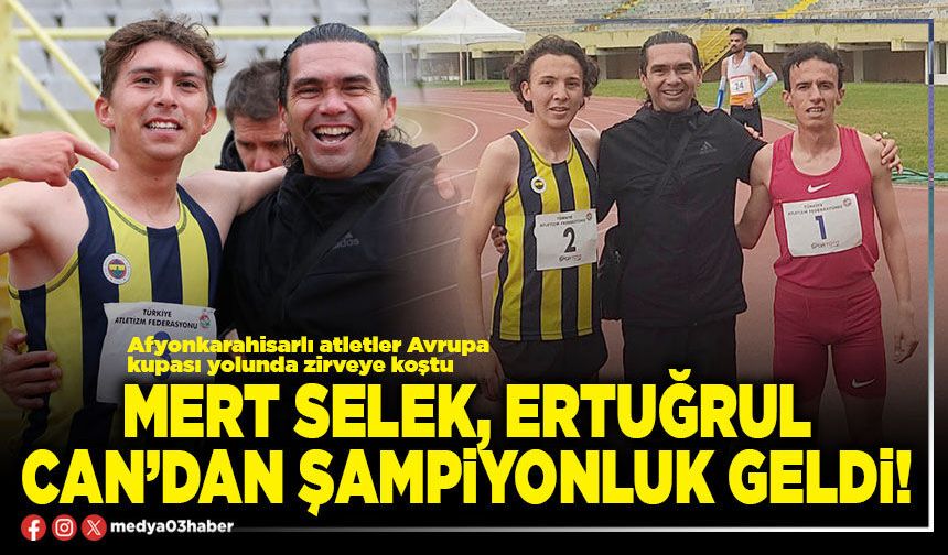 Mert Selek, Ertuğrul Can’dan şampiyonluk geldi!