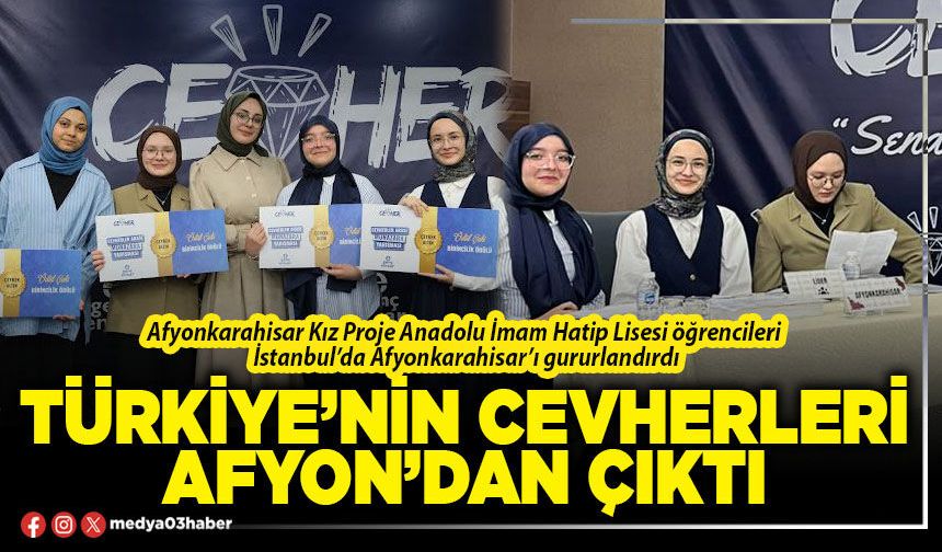 Türkiye’nin Cevherleri Afyon’dan çıktı