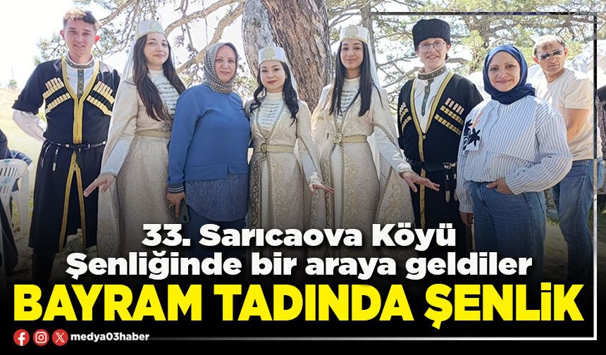 Bayram tadında şenlik