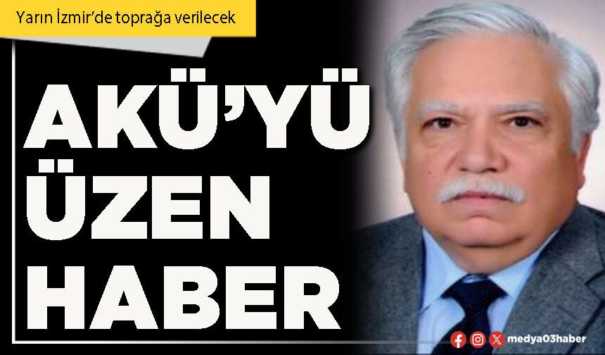 AKÜ’yü üzen haber