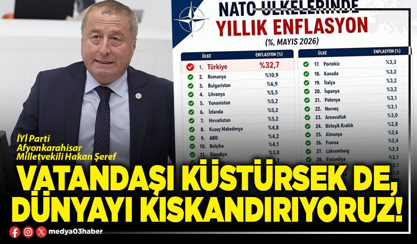 Vatandaşı küstürsek de, Dünyayı kıskandırıyoruz!