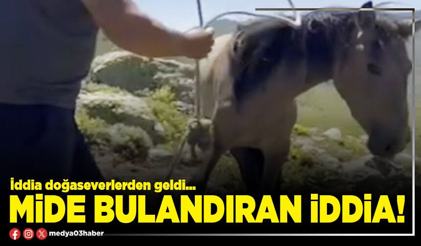 Mide bulandıran iddia!