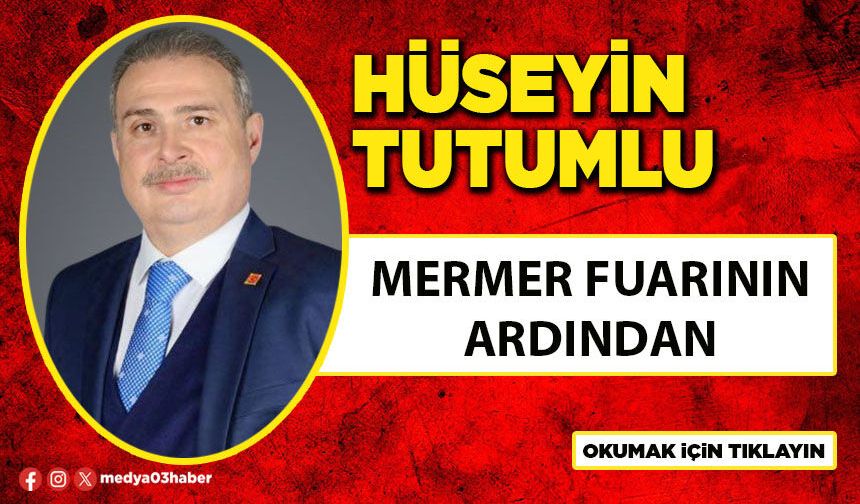 Mermer Fuarının ardından