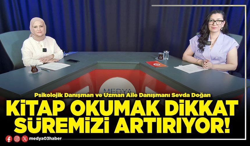 Kitap okumak dikkat süremizi artırıyor!