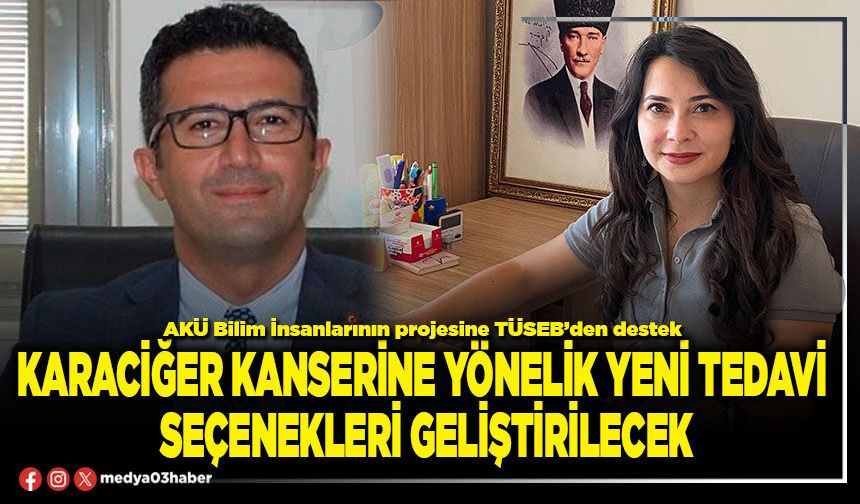 Karaciğer kanserine yönelik yeni tedavi seçenekleri geliştirilecek