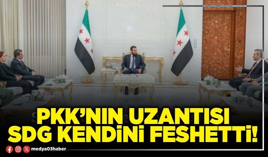 PKK’nın uzantısı SDG kendini feshetti!