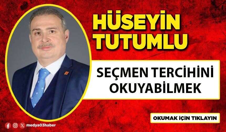 Seçmen Tercihini Okuyabilmek