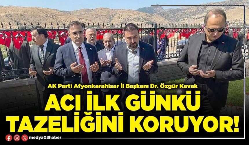 Acı ilk günkü tazeliğini koruyor!