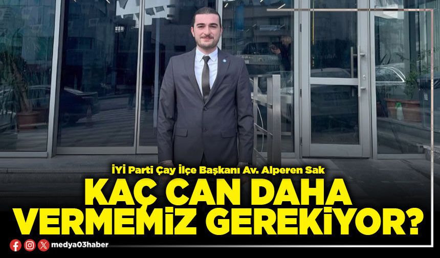 Kaç can daha vermemiz gerekiyor?