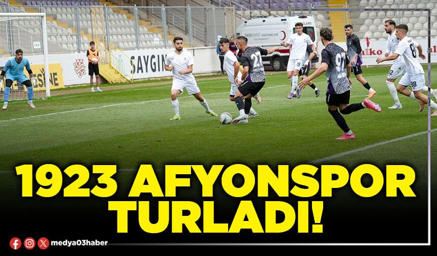 1923 Afyonspor turladı!
