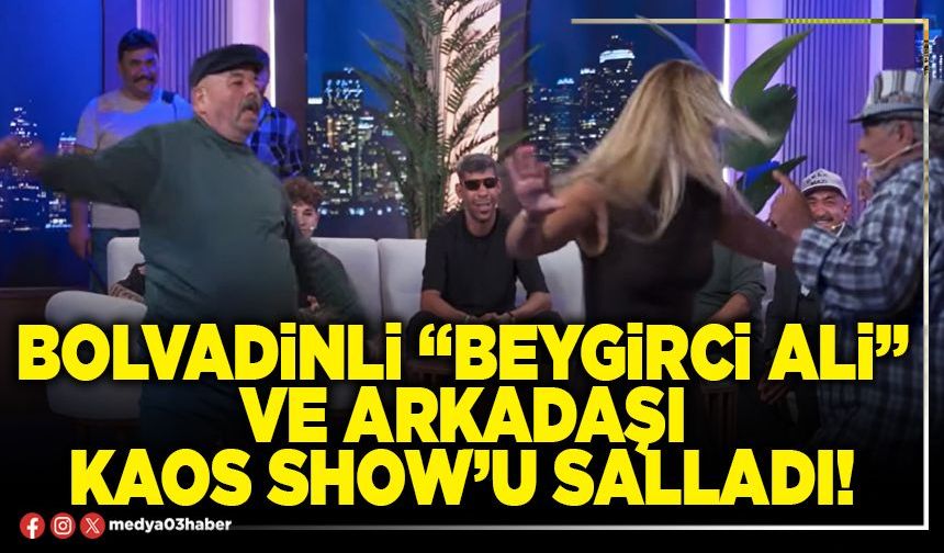 Bolvadinli “Beygirci ali” ve arkadaşı Kaos Show’u salladı!