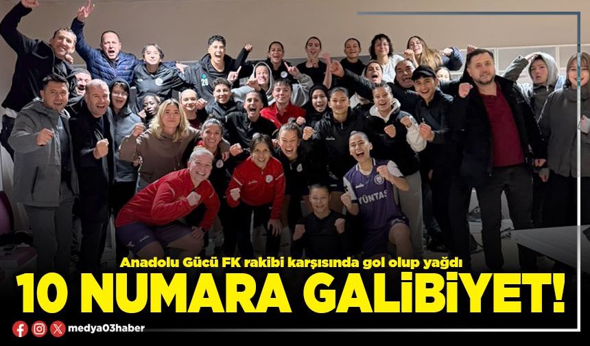 10 numara galibiyet!